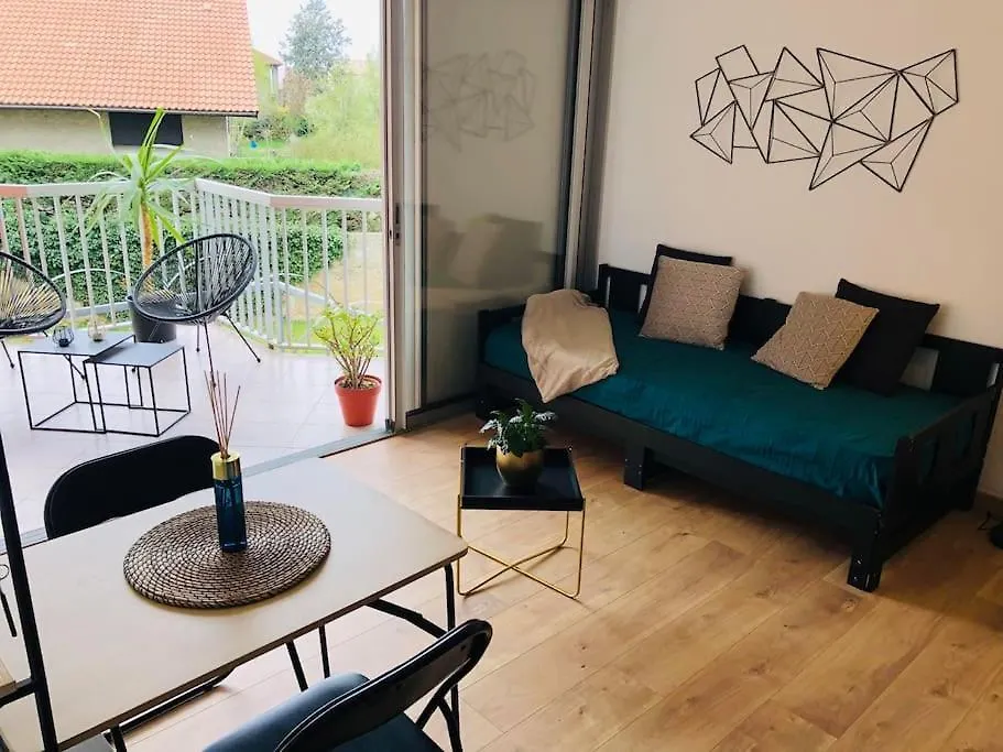 Apartment Studio Moderne, Terrasse Et Parking Romans-sur-Isère Frankreich